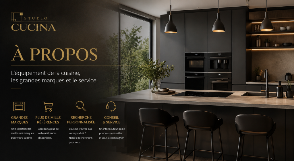 Studio Cucina – équipements de cuisine et grandes marques
